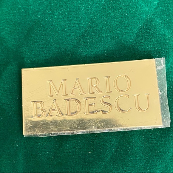 Mario Badescu Green Velvet Makeup Toiletries Bag - Picture 8 of 8